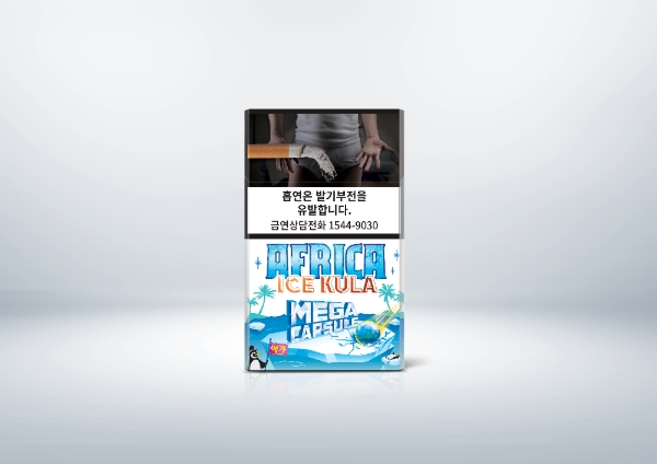 KT&G는 오는 22일 시원함을 늘리고 입냄새는 줄인 ‘디스 아프리카 아이스 쿨라(THIS AFRICA ICE KULA)’를 출시한다. 사진=KT&G.