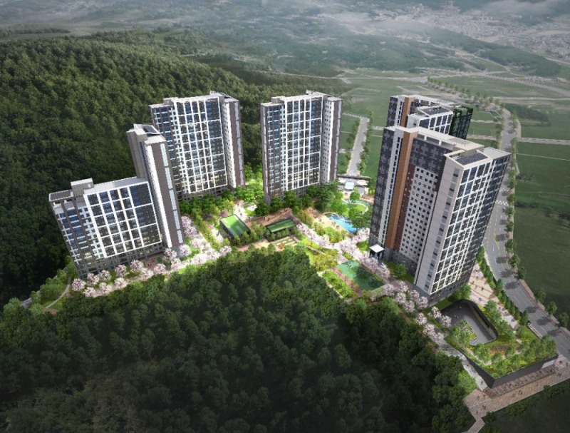 고양시 덕은지구 A3블록 조감도