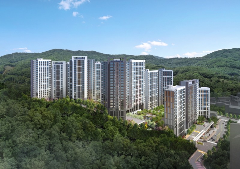 힐스테이트 삼동역 투시도 / 사진=현대건설