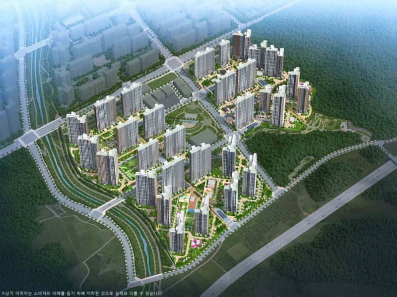 호반써밋 유성 그랜드파크 조감도