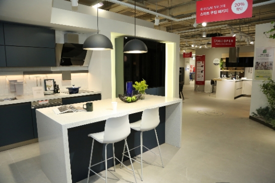 한샘리하우스 대형쇼룸 천안점 내부. / 사진 = 한샘