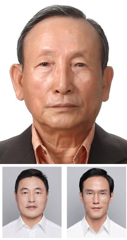 (상단) 조양래 한국테크놀로지그룹 회장 (하단 좌측) 장남 조현식 부회장 (하단 우측) 차남 조현범 사장/사진=한국타이어