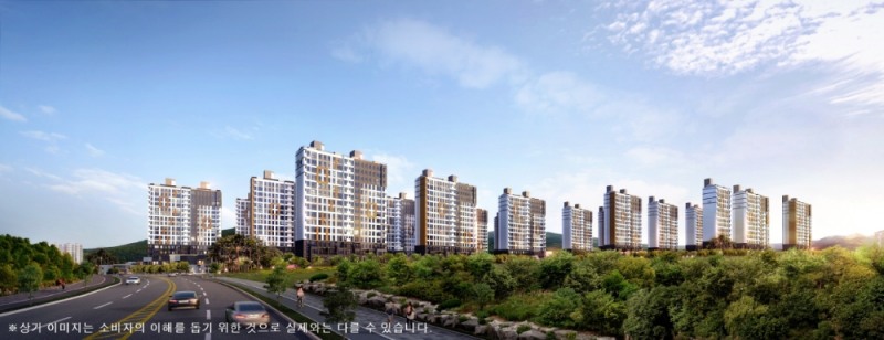 원주혁신도시 제일풍경채 센텀포레 투시도