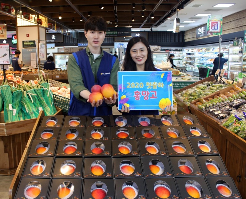 농협 하나로유통, 11일부터 하나로마트서 국내산 홍망고 판매