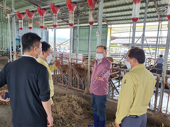 농협 축산경제, 수해 입은 축산농가 긴급재해 복구 지원
