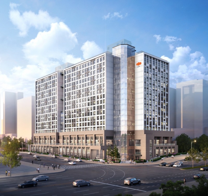 e편한세상 시티 광교 투시도