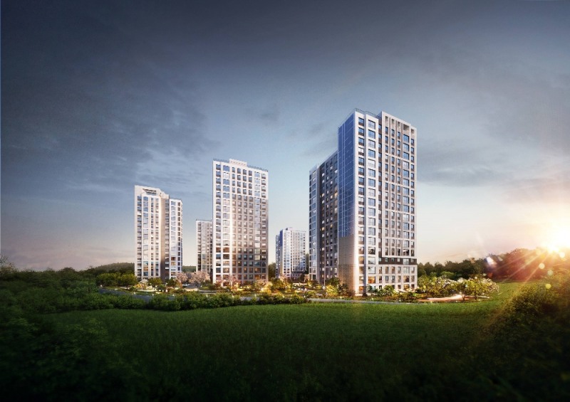 e편한세상 남양뉴타운 투시도