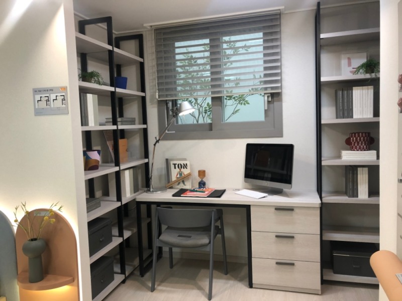 'AZIT 3.0'에서 제안된 홈 오피스형 평면 / 사진=롯데건설