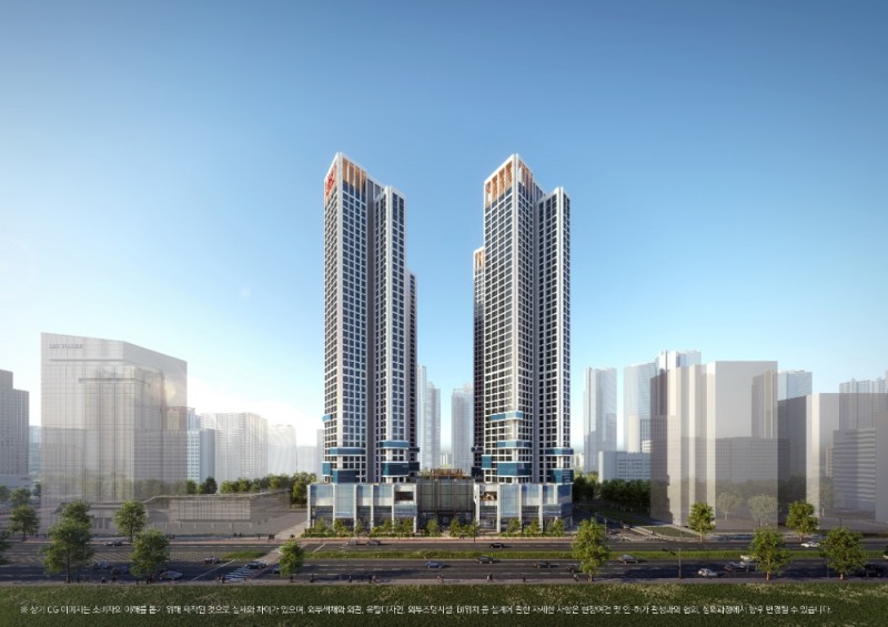 힐스테이트 송도 스테이에디션 투시도 / 사진=현대건설