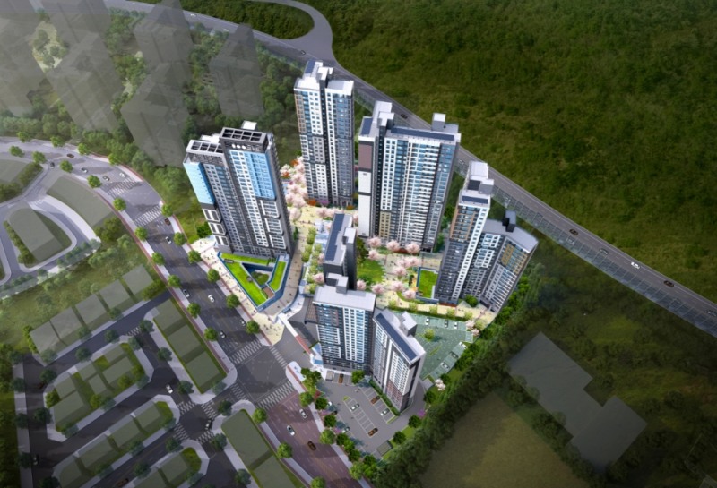 경산 하양 금호어울림 조감도