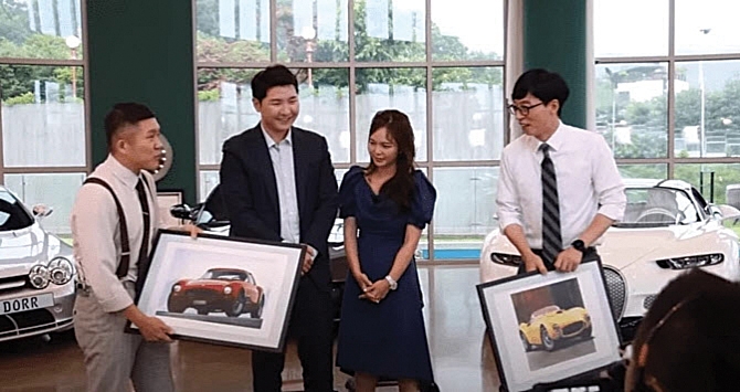 ▲유퀴즈 온 더 블럭에 출연했던 유튜버 카걸, 피터 부부.