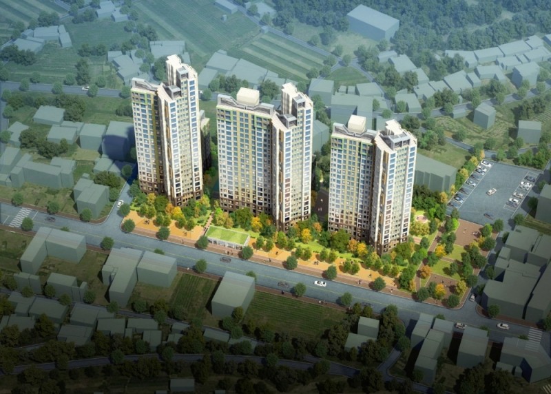 고향주공1단지 재건축 조감도