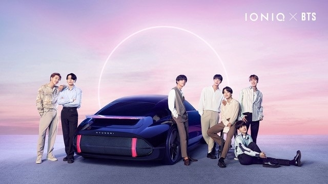 현대차·방탄소년단, 31일 전기차 브랜드 '아이오닉' 노래 공개