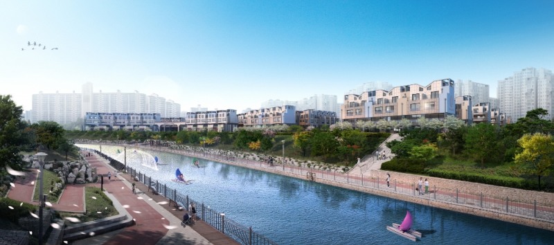 김포한강신도시 범양레우스 라세느 투시도