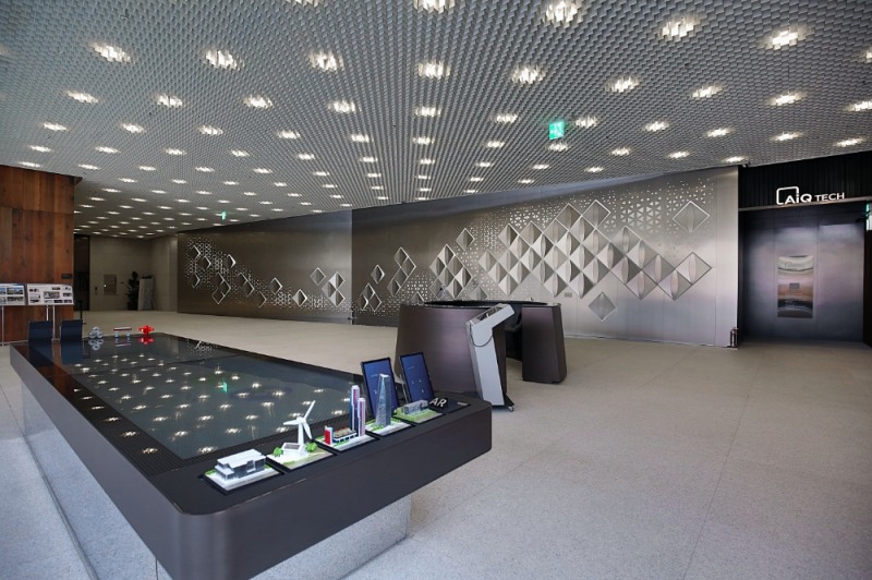 지난달 일반공개 예정이었으나 오픈이 미뤄진 포스코건설 주거문화전시관 '더샵갤러리' 내부