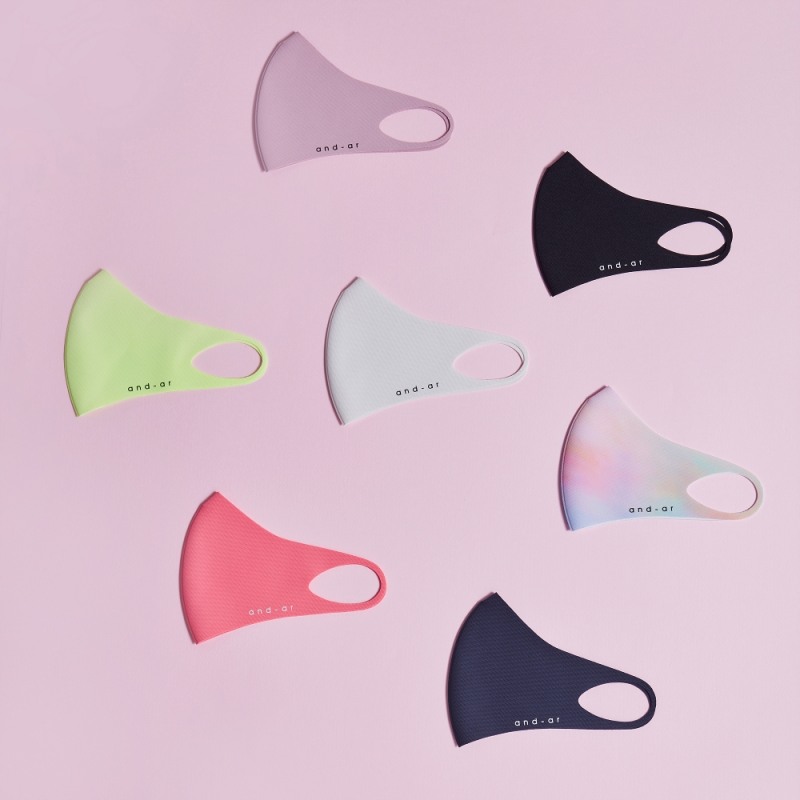 효성티앤씨가 안다르와 협업해 출시한 마스크/사진=효성티앤씨