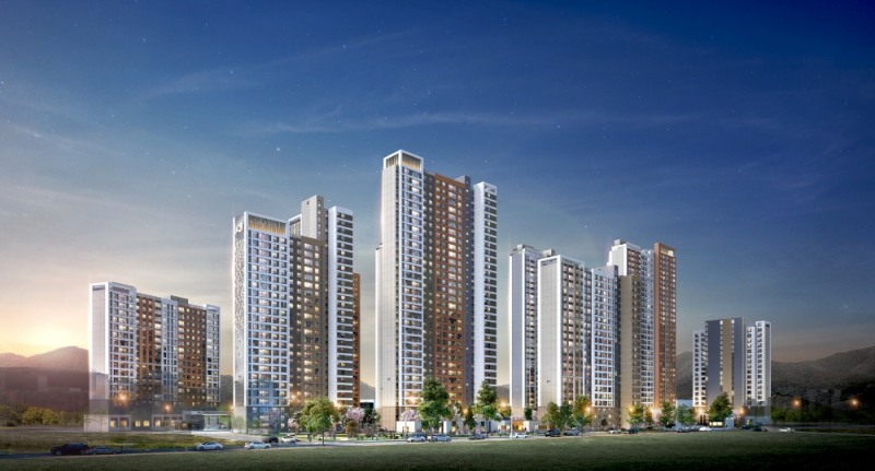 서대구센트럴자이 투시도