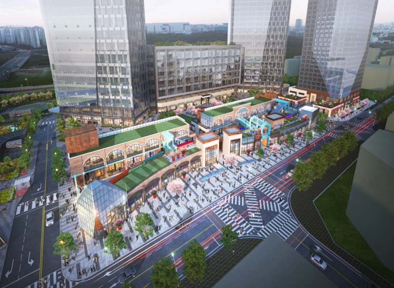 코벤트가든 동탄 조감도