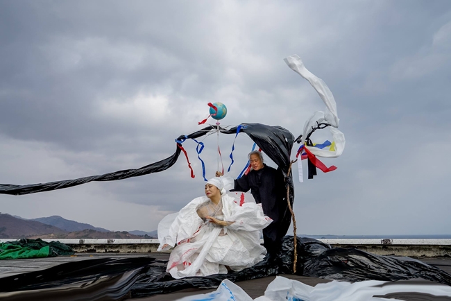 김석환-통일기원퍼포먼스.2019.고성통일전망대