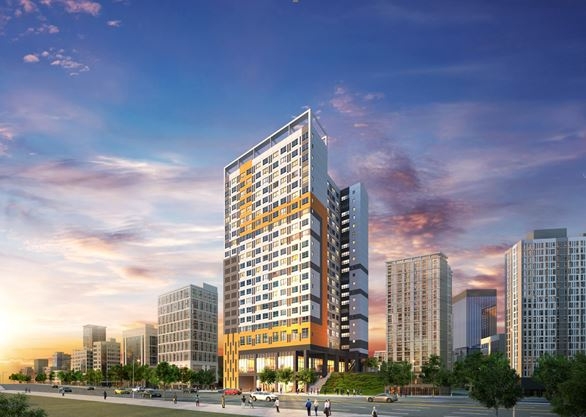 구로 예미지 어반코어 투시도