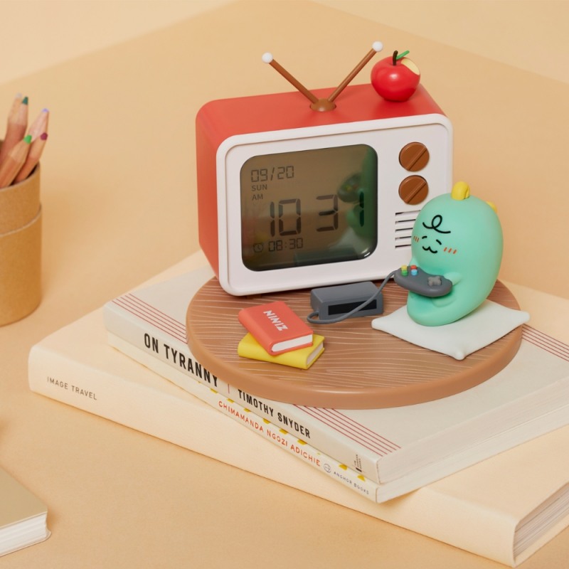 죠르디 탁상시계 모습/사진=카카오프렌즈