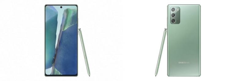 삼성전자가 '갤럭시노트20'의 미스틱 그린 색상을 25일 출시한다고 밝혔다./사진=삼성전자