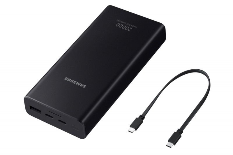 삼성전자의 역대 최대 용량 배터리팩인 'PD 배터리팩 20,000mAh' 제품/사진=삼성전자