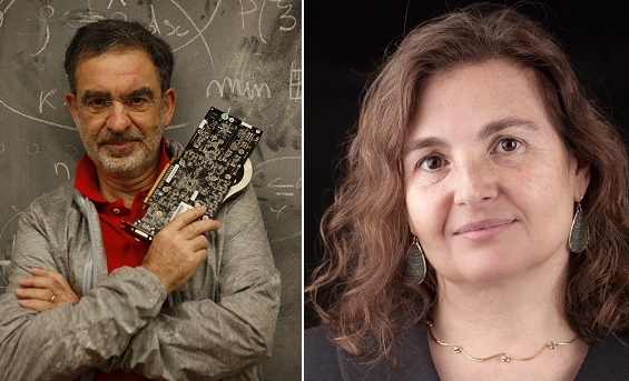 현대·기아차 AI 기술 자문위원으로 활동중인 토마소 포지오(왼쪽) 교수와 다니엘라 러스 교수. 사진=현대차그룹.