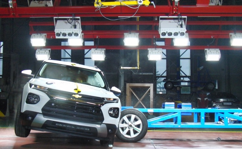 트레일블레이저 충돌테스트 이미지. 출처=KNCAP.