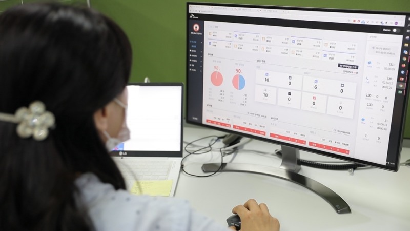 SK텔레콤이 지난해 12월 아마존웹서비스(AWS)와의 전략적 협력을 통해 아마존 커넥트 기반 완전 종량형 클라우드 컨택센터 서비스를 상용화했다./사진=SK텔레콤