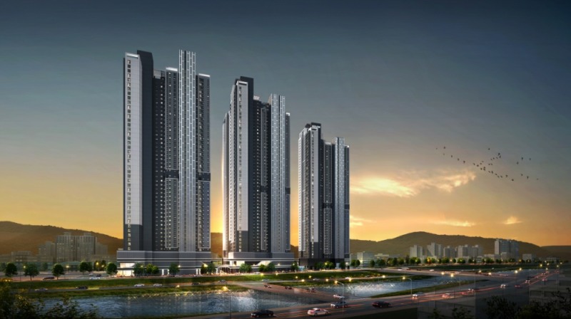 대전 하늘채 스카이엔 투시도