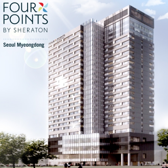 포포인츠 바이 쉐라톤 서울 명동 전경. / 사진 = 신세계TV쇼핑