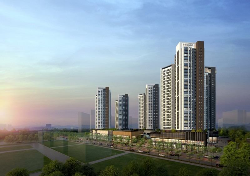 감일 푸르지오 마크베르 & 아클라우드 감일 투시도 / 사진=대우건설