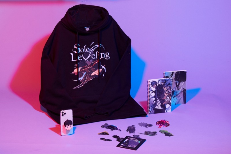 카카오커머스의 나 혼자만 레벨업 에디션 굿즈 모습/사진=카카오커머스