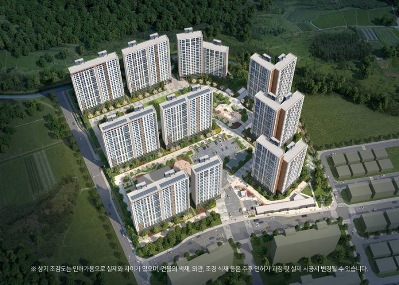 태장 대원칸타빌 조감도