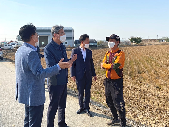 농협경제지주, 벼 수확기 수매상황 점검