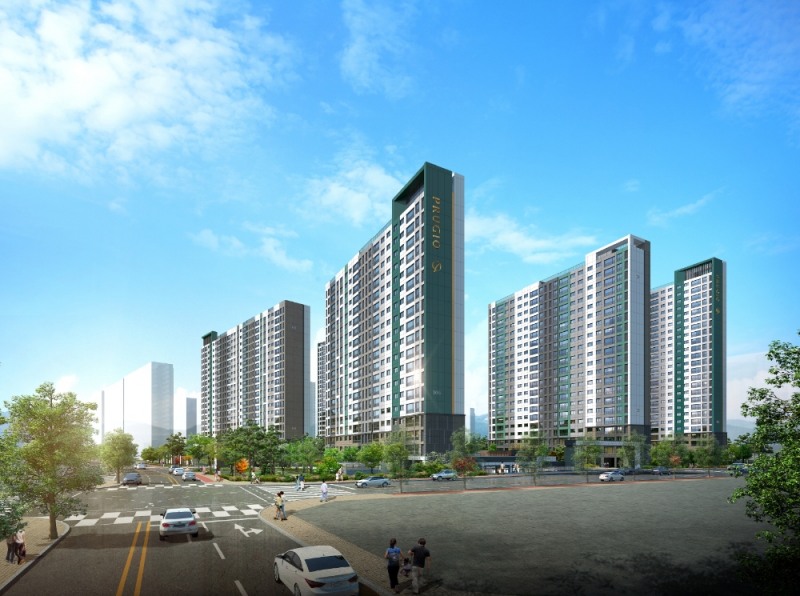 완주 푸르지오 더 퍼스트 투시도