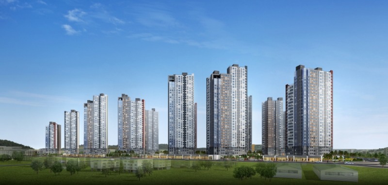 두산위브더제니스 센트럴사하 투시도