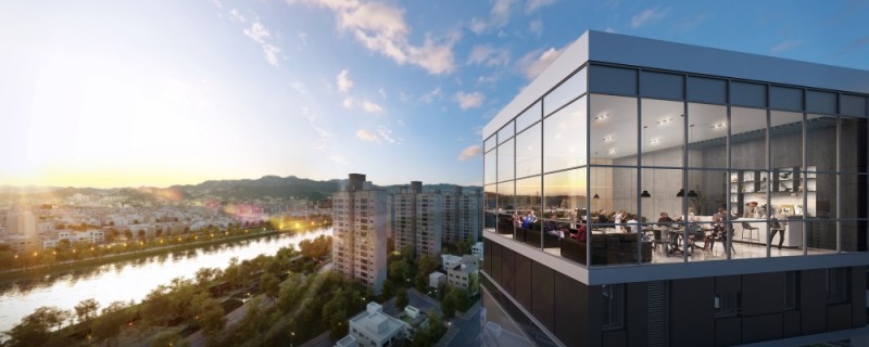 롯데건설 효목1동6구역 스카이 커뮤니티. /사진제공 = 롯데건설