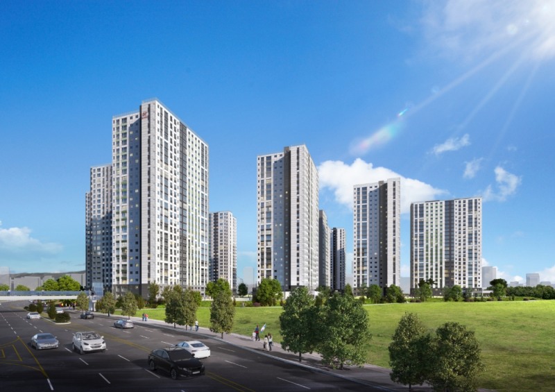 힐스테이트 봉담 투시도