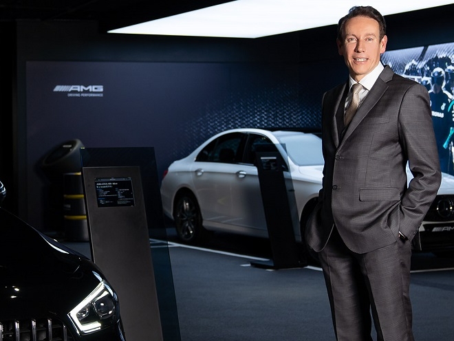 한성자동차 울프 아우스프룽 대표.