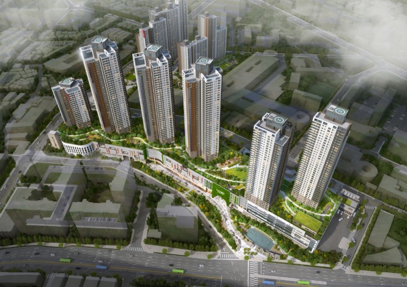 HDC현대산업개발 '고척 아이파크' 조감도. / 사진제공 = 리얼투데이