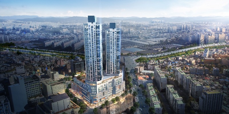 더 리미티드 조감도. / 사진제공 = 더피알