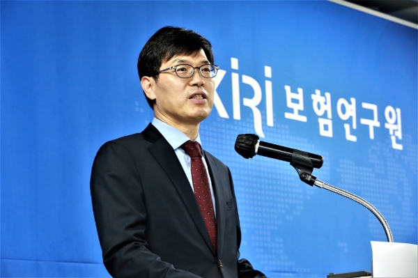 안철경 보험연구원장. / 사진 = 보험연구원