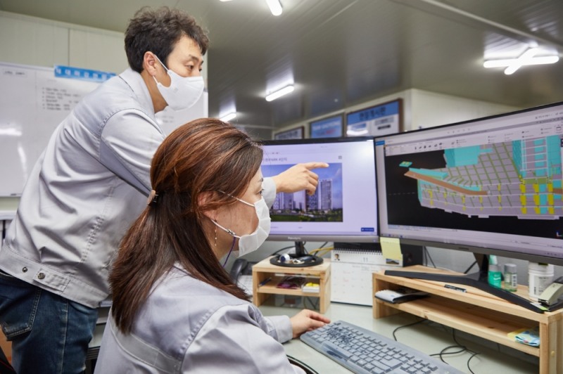 HDC현대산업개발은 현장 업무 전반에 BIM을 활용하고 있다. / 사진제공 = HDC현대산업개발