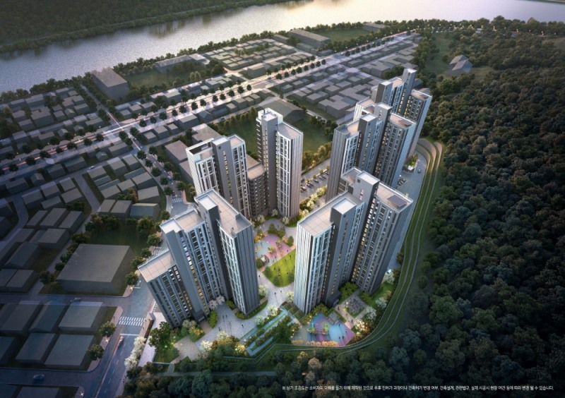 e편한세상 단양 리버비스타 조감도