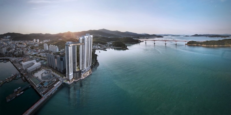 쌍용 더 플래티넘 완도 조감도 / 사진=쌍용건설