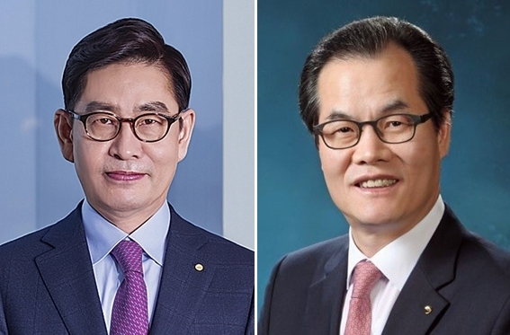 정원재 우리카드 대표·이동연 우리에프아이에스 대표.