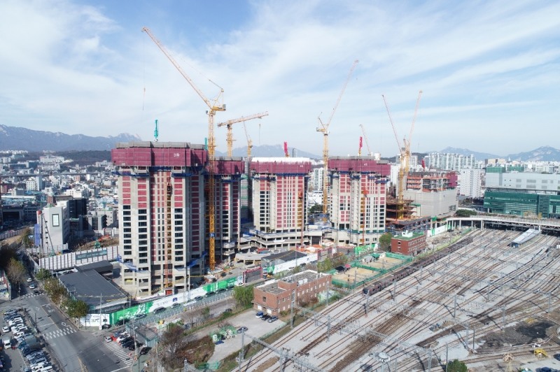 롯데건설 청량리 제4구역 현장