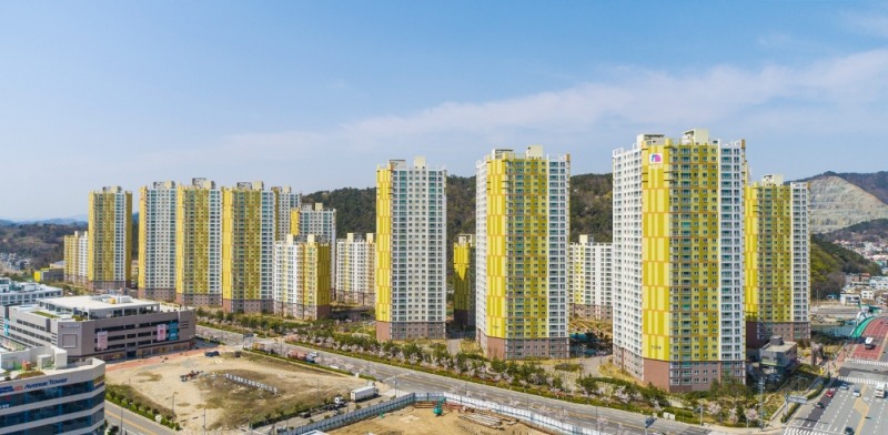 부영주택의 '부산신항 사랑으로 부영' 현장 사진. / 사진제공 = 부영주택